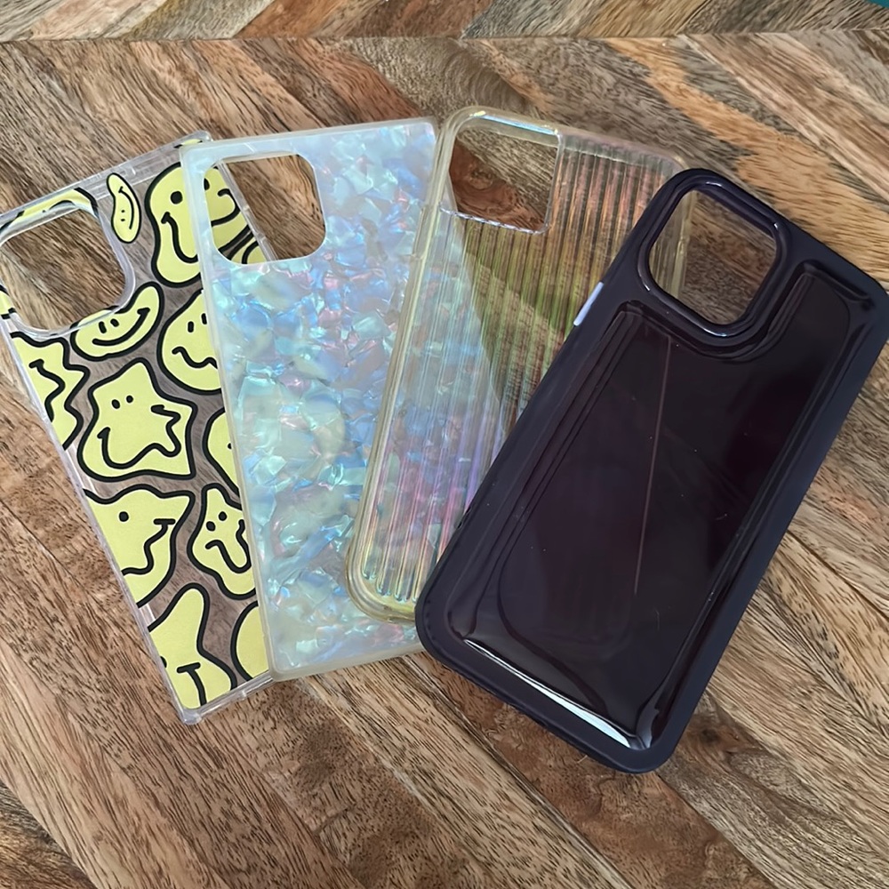 Lot of 4 iPhone 12 Pro Max cases